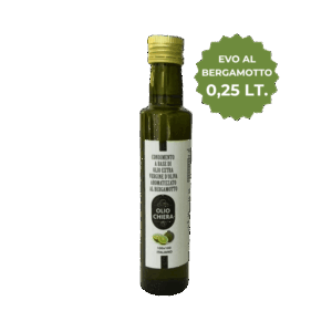 Olio Extravergine di Oliva al Bergamotto 0,25lt.