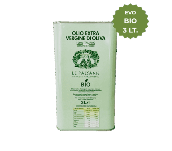 Olio Extravergine di Oliva Bio 3lt.
