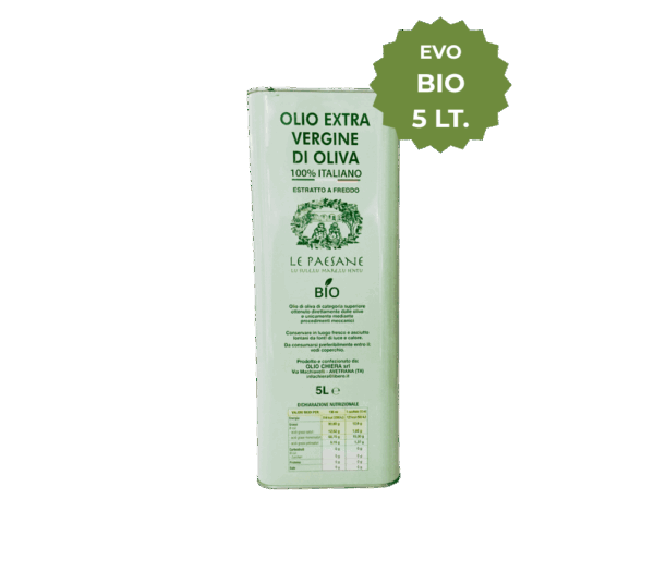 Olio Extravergine di Oliva Bio 5lt.