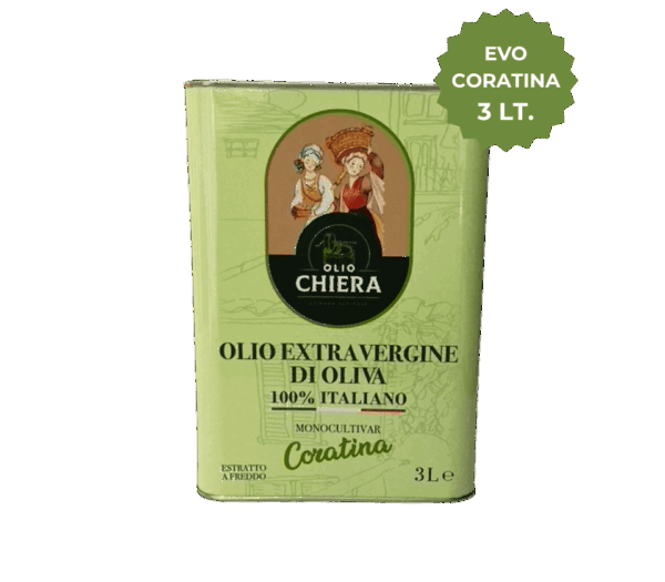 Olio Extravergine di Oliva Coratina 3lt.