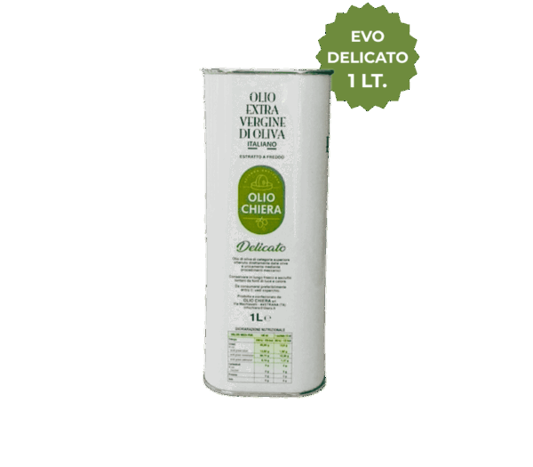 Olio Extravergine di Oliva gusto Delicato 1lt.