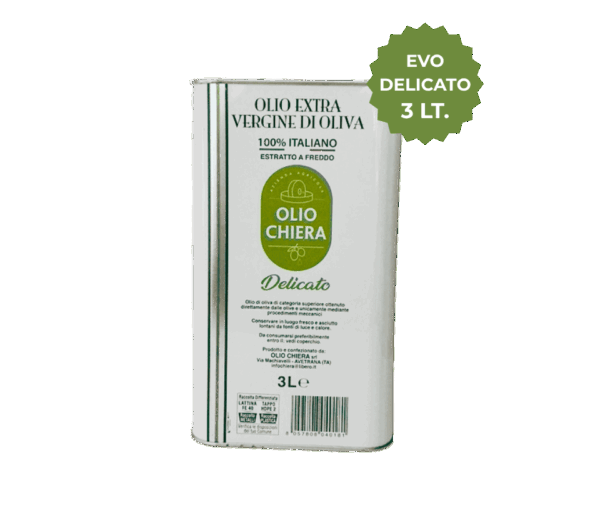 Olio Extravergine di Oliva gusto Delicato 3lt.