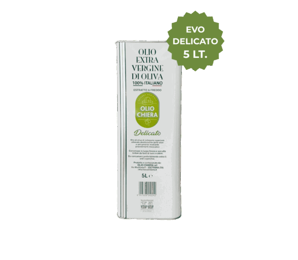 Olio Extravergine di Oliva gusto Delicato 5lt.