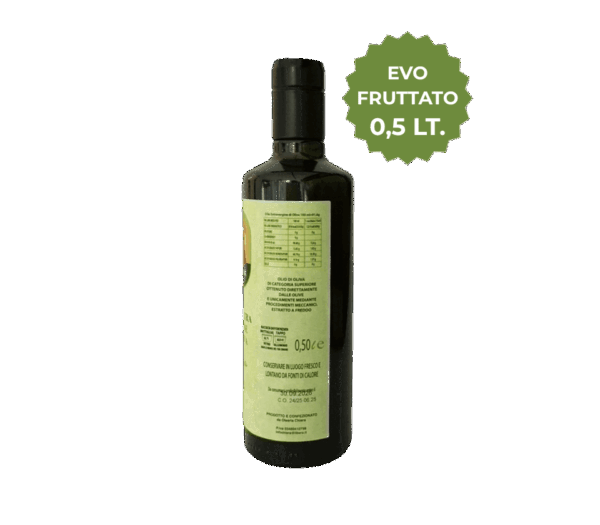 Olio Extravergine di Oliva Fruttato 0,5lt.