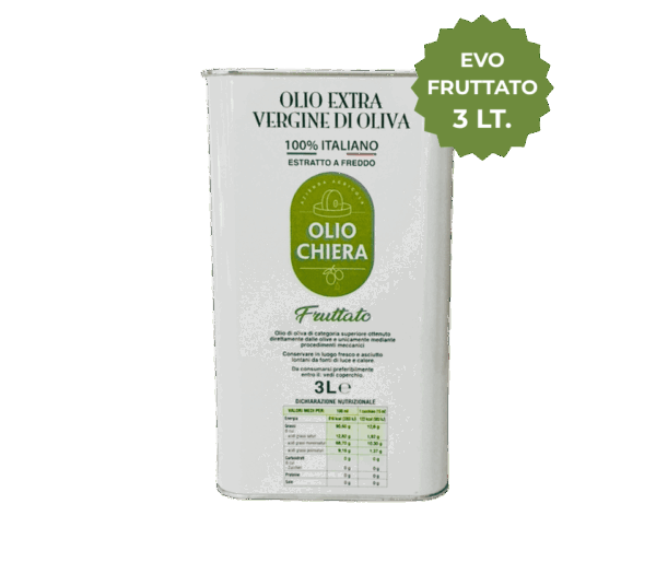 Olio Extravergine di Oliva gusto Fruttato 3lt.