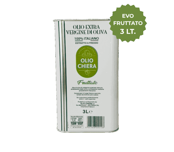 Olio Extravergine di Oliva gusto Fruttato 3lt.