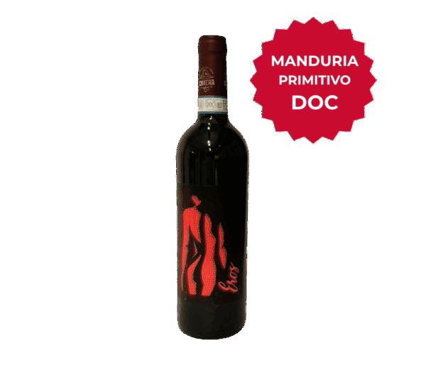 Vino Rosso Manduria Primitivo DOC, EROS