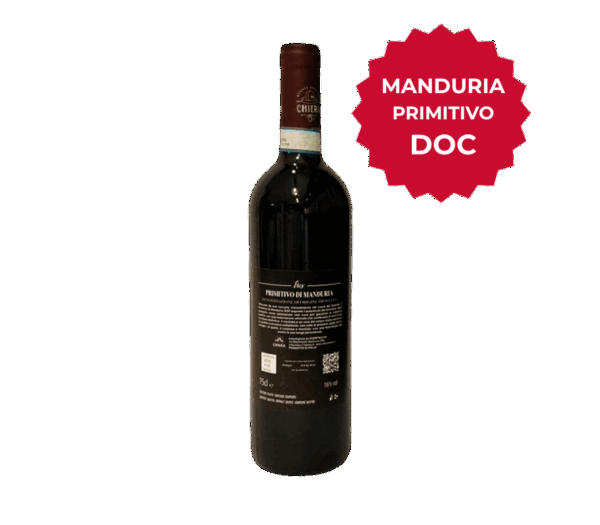 Vino Rosso Manduria Primitivo DOC, EROS