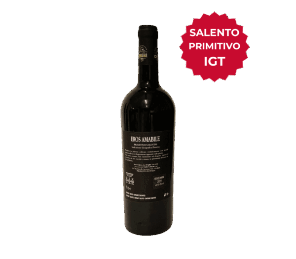 Vino Rosso Salento Primitivo IGT, EROS