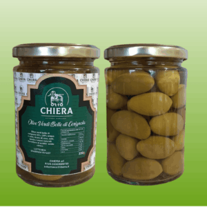 Olive Verdi Belle di Cerignola in salamoia da 330 G