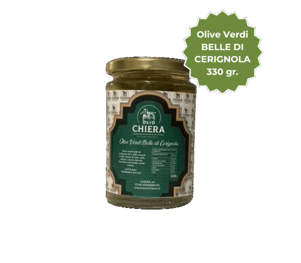 Olive Verdi Belle di Cerignola in Vasetto