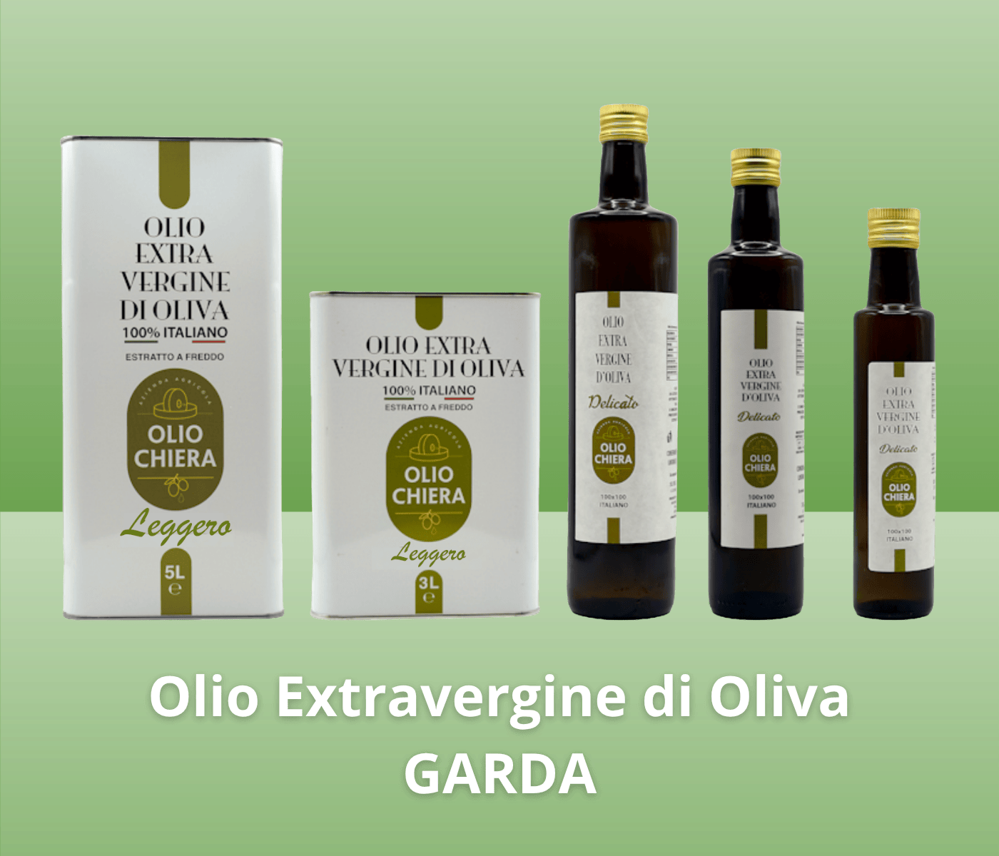 Olio Extravergine Di Oliva Delicato Leggero
