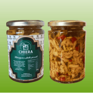 Melanzane a Filette PICCANTI Sottolio da 330 G