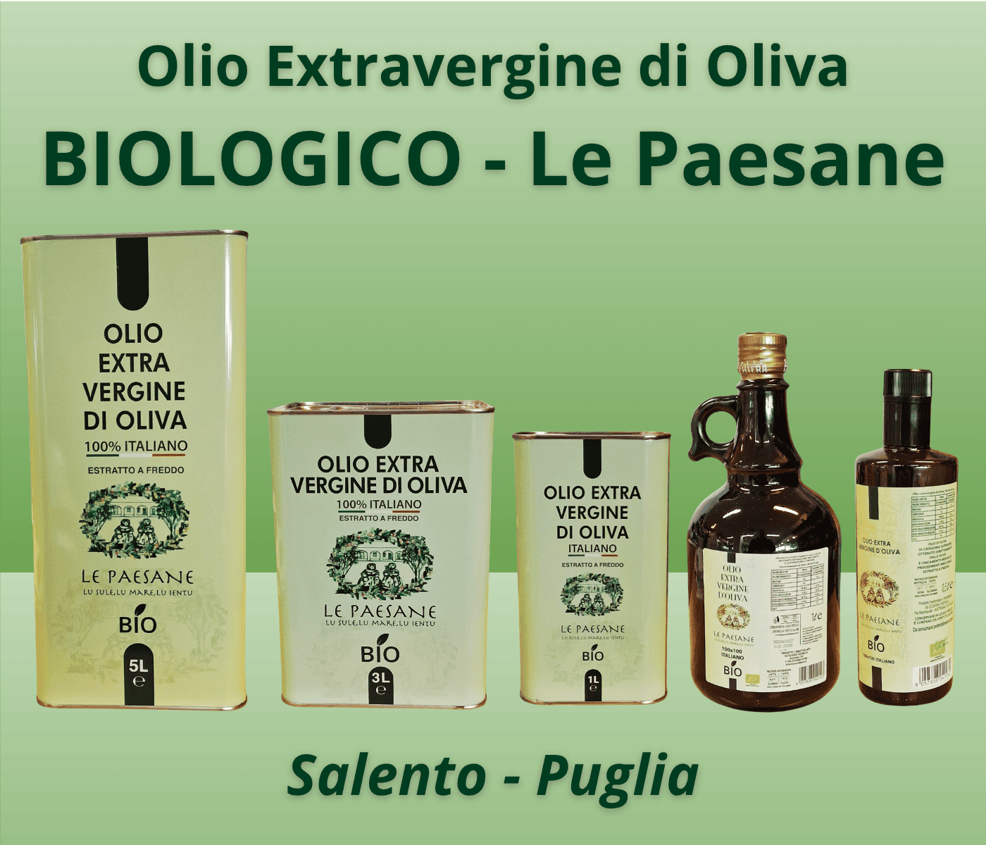 Olio Extravergine Di Oliva Delicato Leggero