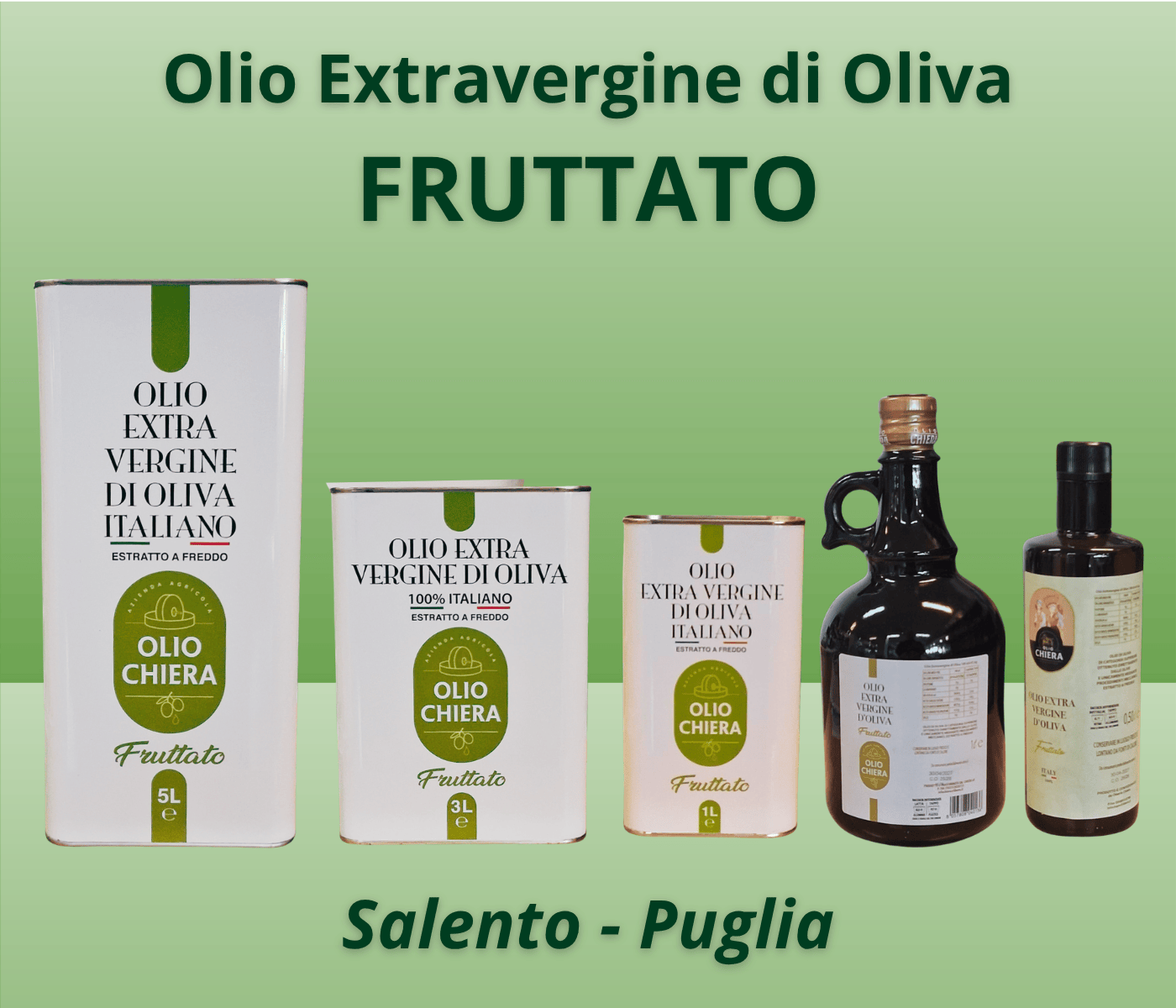 Olio Extravergine Di Oliva Delicato Leggero